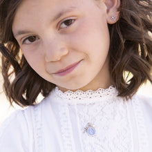Load image into Gallery viewer, First Communion Miraculous Medal Necklace for Girls & Kids - Nenes Lullaby Boutique Inc