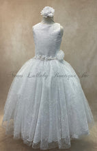 Load image into Gallery viewer, Bella Communion Dress by Bella Bow - Nenes Lullaby Boutique Inc