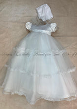 Load image into Gallery viewer, Ava Christening dress by Bella Bow Couture - Nenes Lullaby Boutique Inc