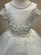 Load image into Gallery viewer, Francesca 1st Communion Dress By Piccolo Bacio Ave Maria Couture Collection - Nenes Lullaby Boutique Inc