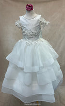 Load image into Gallery viewer, Francesca 1st Communion Dress By Piccolo Bacio Ave Maria Couture Collection - Nenes Lullaby Boutique Inc