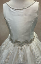 Load image into Gallery viewer, Faith/Custom 1st Communion Dress By Piccolo Bacio Ave Maria Couture Collection - Nenes Lullaby Boutique Inc