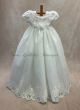 Load image into Gallery viewer, Abby Designer Christening Gown - Nenes Lullaby Boutique Inc