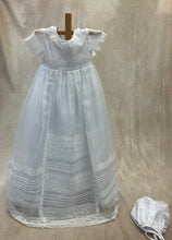 Load image into Gallery viewer, Mae Christening Gown (White) - Nenes Lullaby Boutique Inc