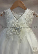 Load image into Gallery viewer, Maxine by Piccolo Bacio back top view of Baptism Gown