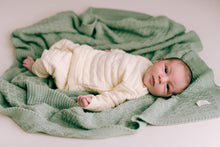Load image into Gallery viewer, Mint diamond blanket - Nenes Lullaby Boutique Inc