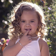 Load image into Gallery viewer, Girls Sterling Silver Heart Bracelet, Babies, Kids, Toddlers: Small 0-12m - Nenes Lullaby Boutique Inc