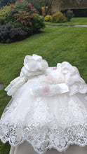 Load image into Gallery viewer, Omnis Pura - Dream Girl Special Day Dress, Lace Baptism Dress Set 4 pcs: 0-3M - Nenes Lullaby Boutique Inc