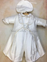 Load image into Gallery viewer, Aldo Christening Suit by Piccolo Bacio Christening Couture Made in the USA - Nenes Lullaby Boutique Inc