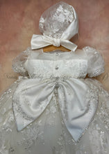 Load image into Gallery viewer, Annita Christening / Baptism Gown by Piccolo Bacio Christening Couture Made in the USA - Nenes Lullaby Boutique Inc