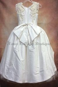 Piccolo Bacio Communion Dresses Catherina-Piccolo Bacio Designer Couture Communion Dresses-Nenes Lullaby Boutique Inc