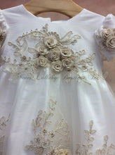 Load image into Gallery viewer, Rose Macis Design Christening Dress - Nenes Lullaby Boutique Inc