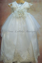 Load image into Gallery viewer, Magdalena Christening / Baptism Gown by Piccolo Bacio - Nenes Lullaby Boutique Inc