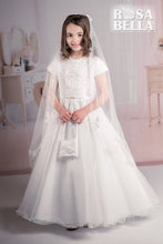 Load image into Gallery viewer, Rosa Bella Communion Dress # RB627 Tea Length