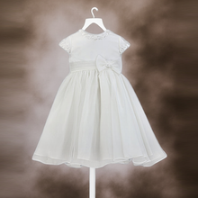 Load image into Gallery viewer, 070091T-2 Girls Ivory Party &amp; flower girl dresses