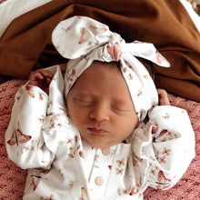 Load image into Gallery viewer, Snuggle Hunny - Butterfly Organic Topknot - Nenes Lullaby Boutique Inc