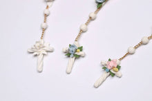 Load image into Gallery viewer, Keepsake Baby Rosary: White