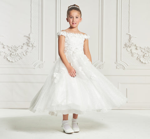 50s Style Flower Girl Dresses