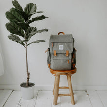 Load image into Gallery viewer, Birch Bag - Diaper Backpack in Gray