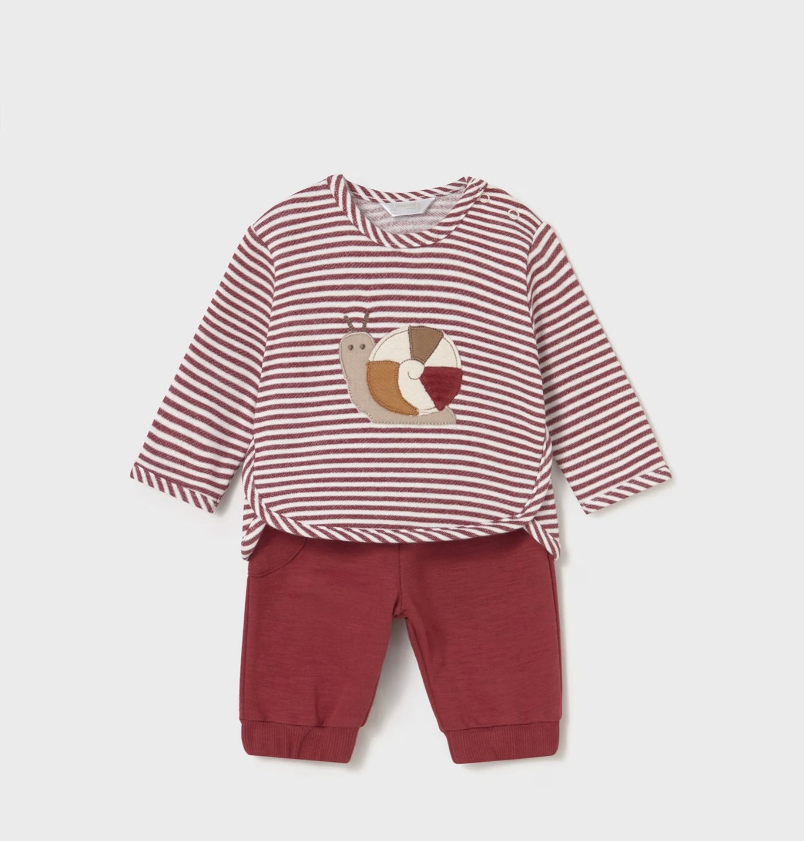 Newborn Boy Two Piece Red/White set 2621