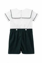 Load image into Gallery viewer, Julius Berger &amp; Carriage Boutique - Green Wooden Soldier Infant &amp; Toddler Boy Bobbie Suit: 3T