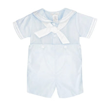 Load image into Gallery viewer, Petit Ami &amp; Zubels - Nautical Sailor Bobby Suit: Navy / 6 Month