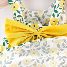 Load image into Gallery viewer, 2pcs Floral Print Bowknot Sleeveless Baby Dress: 6-9 Months / Pink