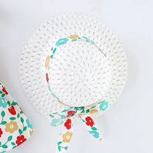 Load image into Gallery viewer, 2pcs Floral Print Bowknot Sleeveless Baby Dress: 9-12 Months / Pink