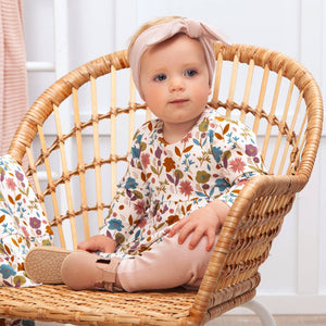 Baby Girl's Blossom Bamboo Top & Leggings: 12-18M