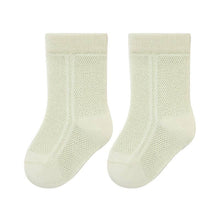 Load image into Gallery viewer, The Find Peaks - Cartoon Silicone Baby Socks Breathable Cotton Mid-Calf Socks: White / S / 0–1Y / Foot 10–12 cm