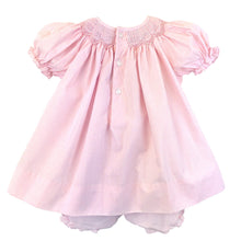 Load image into Gallery viewer, Petit Ami &amp; Zubels - Bishop Zig-Zag Smocked Dress: 6 Month