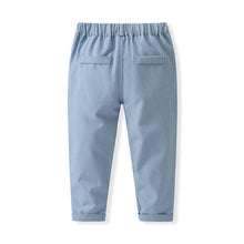 Load image into Gallery viewer, 100% Cotton Bow Regular Sleeve Formal Suit: Grey / 80cm