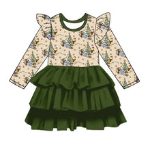 Load image into Gallery viewer, Little Bugz Boutique - Storybook Christmas Tulle Dress: 2t