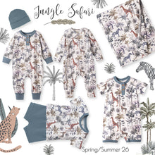 Load image into Gallery viewer, Tesa Babe - Jungle Safari Baby Boy Bamboo-Cotton Top &amp; Shorts Set: 3T