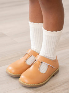 Marie Nicole Clothing - T-Strap Mary Jane Hard Sole Shoes: Onyx / 6C
