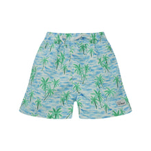 Load image into Gallery viewer, Flap Happy - Kids UPF50+ Wesley Swim Trunks with Mesh Liner for Boys (H): Calypso Sea / 3