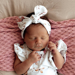 Snuggle Hunny - Butterfly Organic Topknot - Nenes Lullaby Boutique Inc
