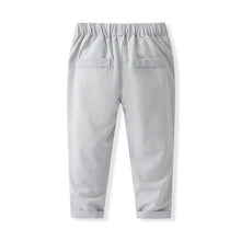 Load image into Gallery viewer, 100% Cotton Bow Regular Sleeve Formal Suit: Grey / 80cm