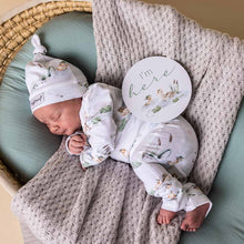 Load image into Gallery viewer, Snuggle Hunny - Duck Pond Organic Growsuit: Newborn (0000) - Nenes Lullaby Boutique Inc