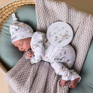 Snuggle Hunny - Duck Pond Organic Growsuit: Newborn (0000) - Nenes Lullaby Boutique Inc