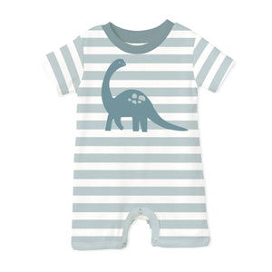 Baby Boy's Dino Isle Cotton Shortie Romper: 9-12M