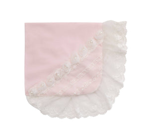 Haute Baby Precious Blush Blanket for Infants & Toddlers: OS