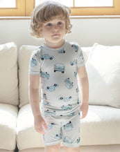 Load image into Gallery viewer, Vaenait Baby - Drive Viscose Short Sleeve Boys&amp; Girls Infants PJs-c: Mint Green / S(2T)