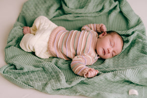 Mint diamond blanket