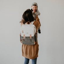 Load image into Gallery viewer, Birch Bag - Diaper Backpack in Cream