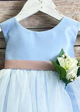 Load image into Gallery viewer, Rosybell Baby Dress: 12M / Blue