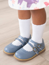 Load image into Gallery viewer, Marie Nicole Clothing - Double Buckle Mary Jane Hard Sole Shoes: Chestnut Brown / 5C