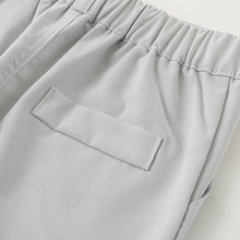 Load image into Gallery viewer, 100% Cotton Bow Regular Sleeve Formal Suit: Grey / 90cm