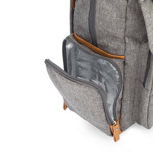 Birch Bag - Diaper Backpack in Gray