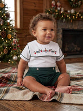 Load image into Gallery viewer, Julius Berger &amp; Carriage Boutique - Green Wooden Soldier Infant &amp; Toddler Boy Bobbie Suit: 2T
